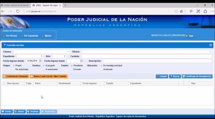 Doctrina – «Obligatoriedad de acompañar copias digitales de las medidas cautelares en instancia del Poder Judicial de la Nación»