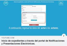 Inicio de expedientes a través del Portal de Notificaciones y Presentaciones Electrónicas