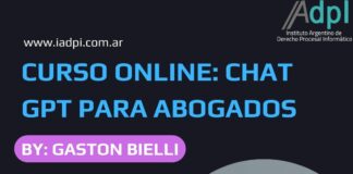 Nuevo Curso Online – ChatGPT para abogados
